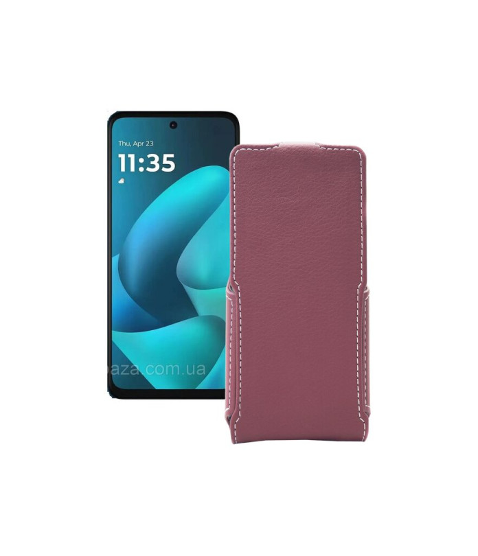 Чохол-флип з екошкіри для телефону Motorola Moto G57 Power