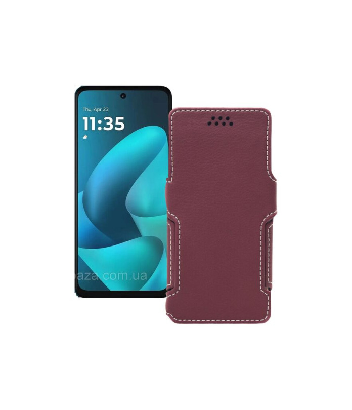 Чохол-книжка з екошкіри для телефону Motorola Moto G57 Power