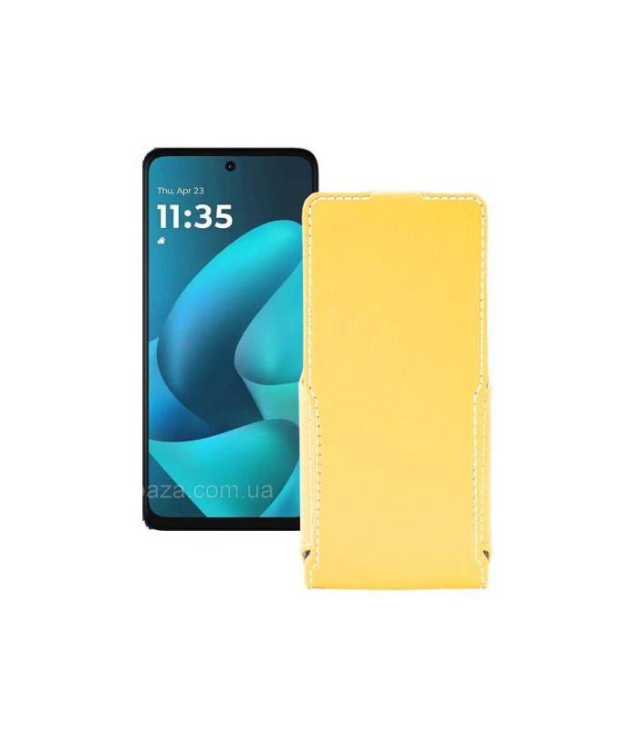 Чохол-флип з екошкіри для телефону Motorola Moto G57 Power