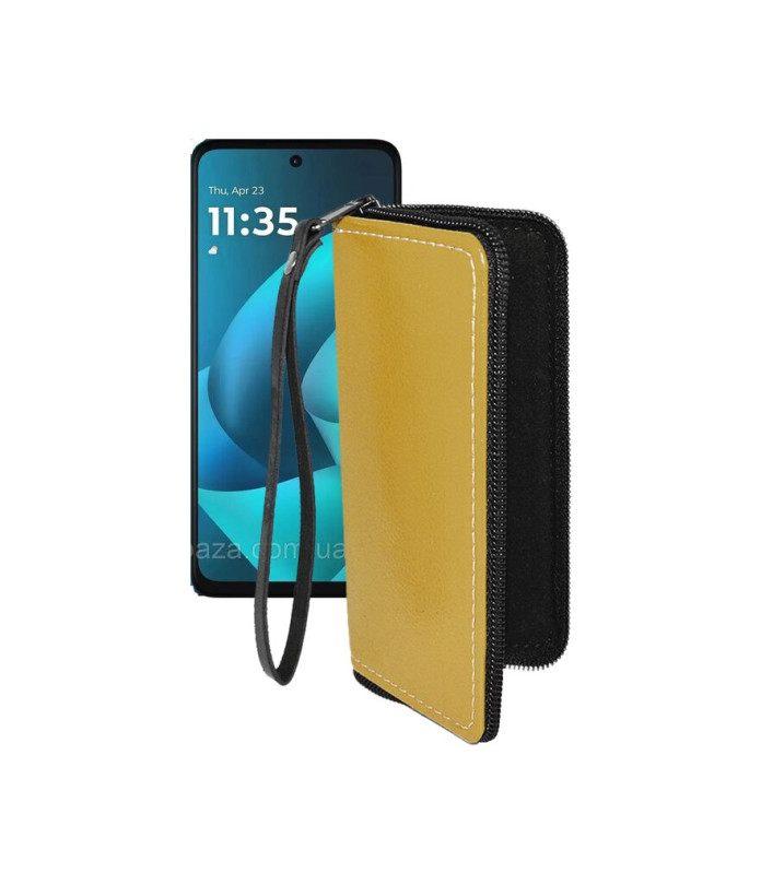Чохол-гаманець з екошкіри для телефону Motorola Moto G57 Power