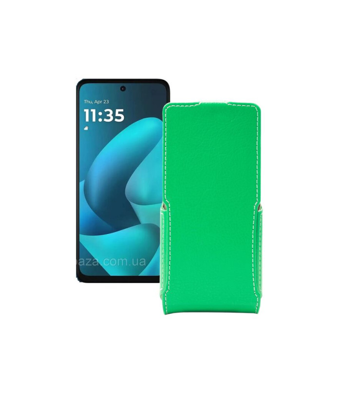 Чохол-флип з екошкіри для телефону Motorola Moto G57 Power