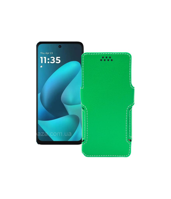 Чохол-книжка з екошкіри для телефону Motorola Moto G57 Power