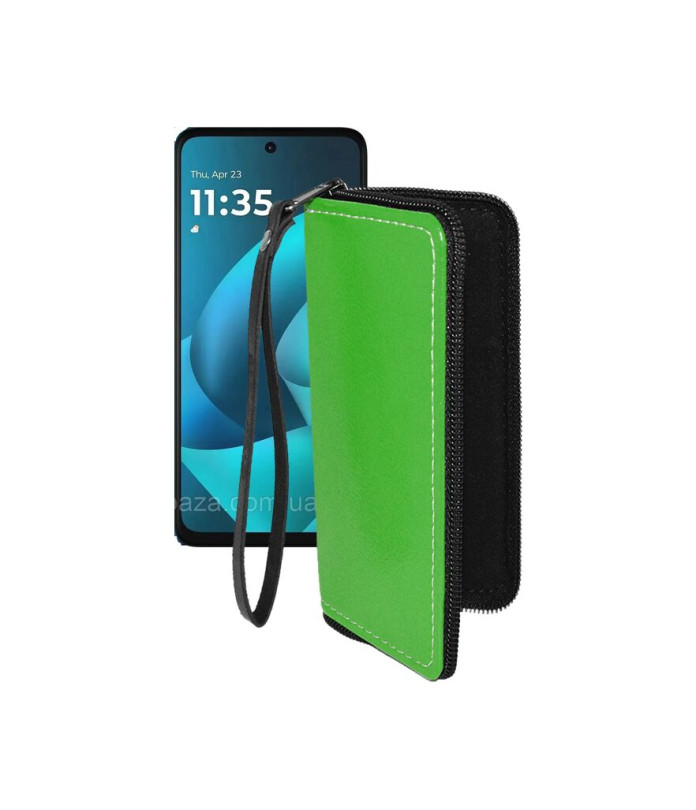 Чохол-гаманець з екошкіри для телефону Motorola Moto G57 Power