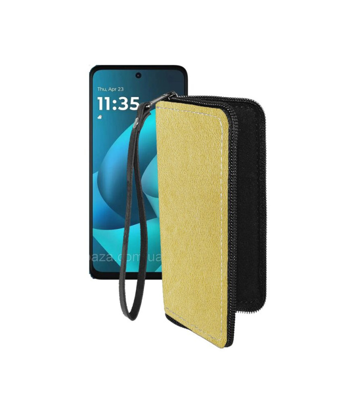 Чохол-гаманець з екошкіри для телефону Motorola Moto G57 Power