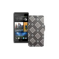 Чохол-книжка з екошкіри для телефону HTC Desire 600