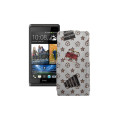 Чохол-флип з екошкіри для телефону HTC Desire 600