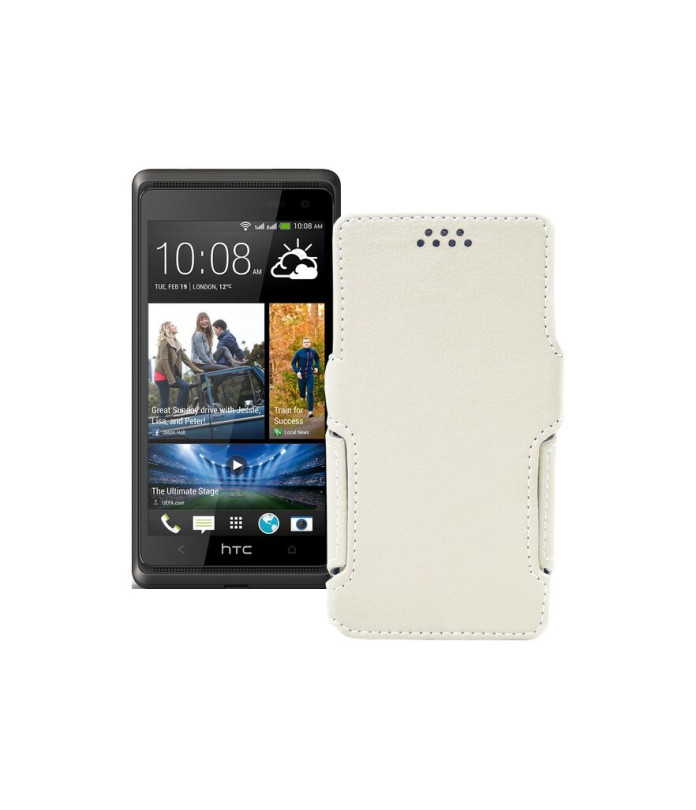 Чохол-книжка з екошкіри для телефону HTC Desire 600