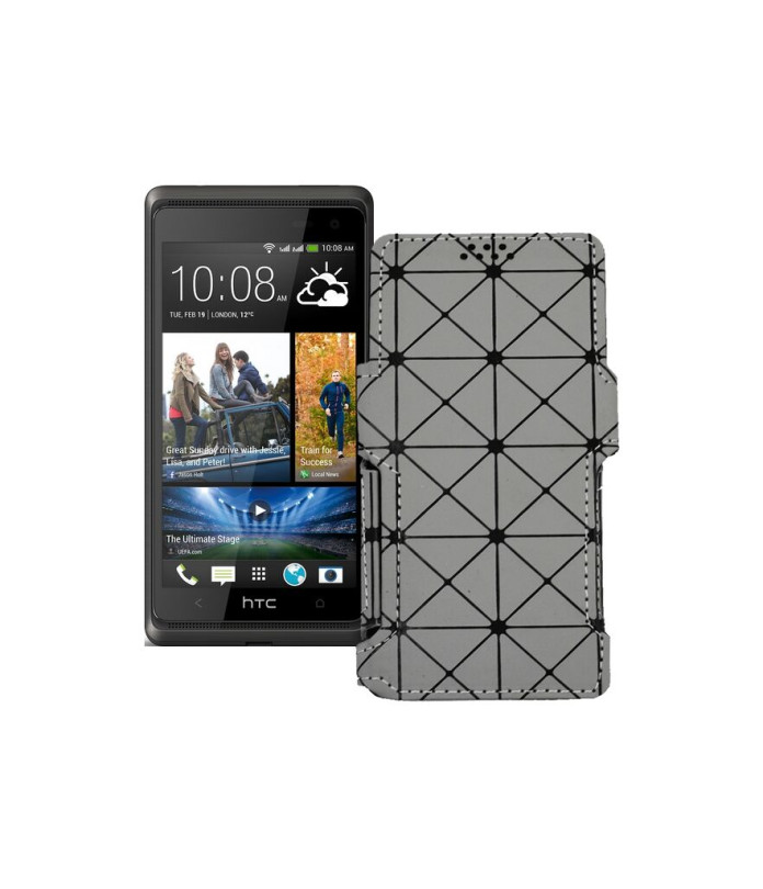 Чохол-книжка з екошкіри для телефону HTC Desire 600