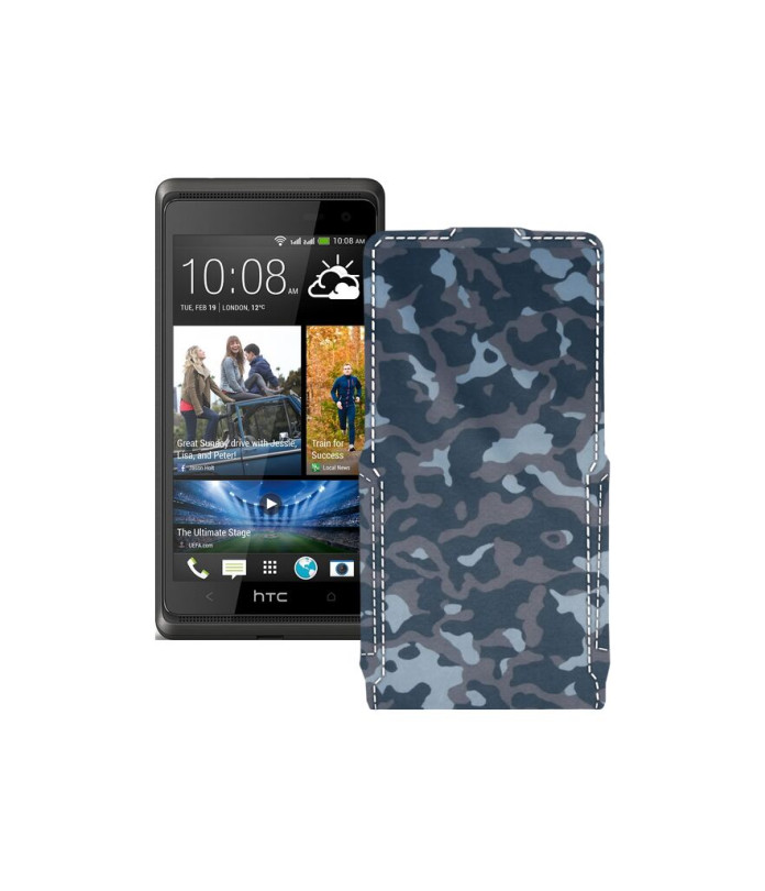 Чохол-флип з екошкіри для телефону HTC Desire 600