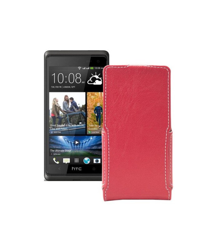 Чохол-флип з екошкіри для телефону HTC Desire 600