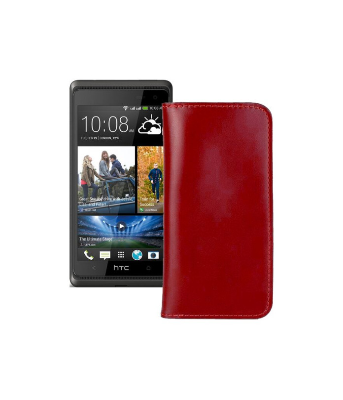 Портмоне з шкіри для телефону HTC Desire 600