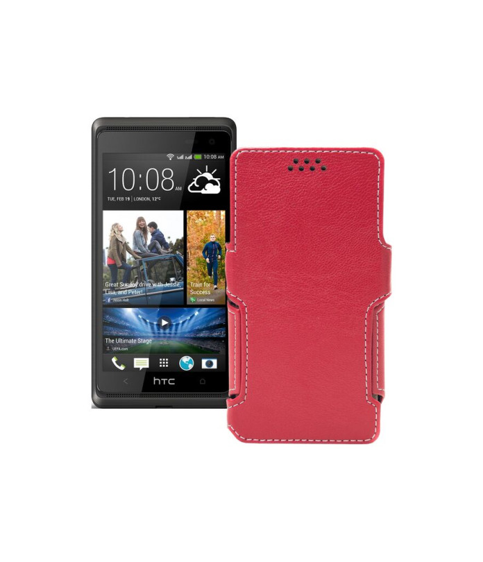 Чохол-книжка з екошкіри для телефону HTC Desire 600