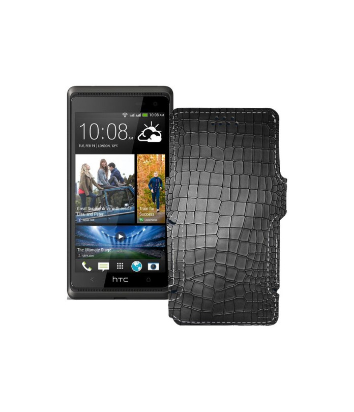 Чохол-книжка з екошкіри для телефону HTC Desire 600