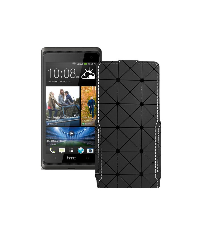 Чохол-флип з екошкіри для телефону HTC Desire 600