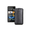 Витяжка з екошкіри для телефону HTC Desire 600