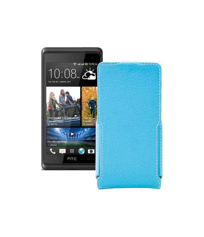 Чохол-флип з екошкіри для телефону HTC Desire 600