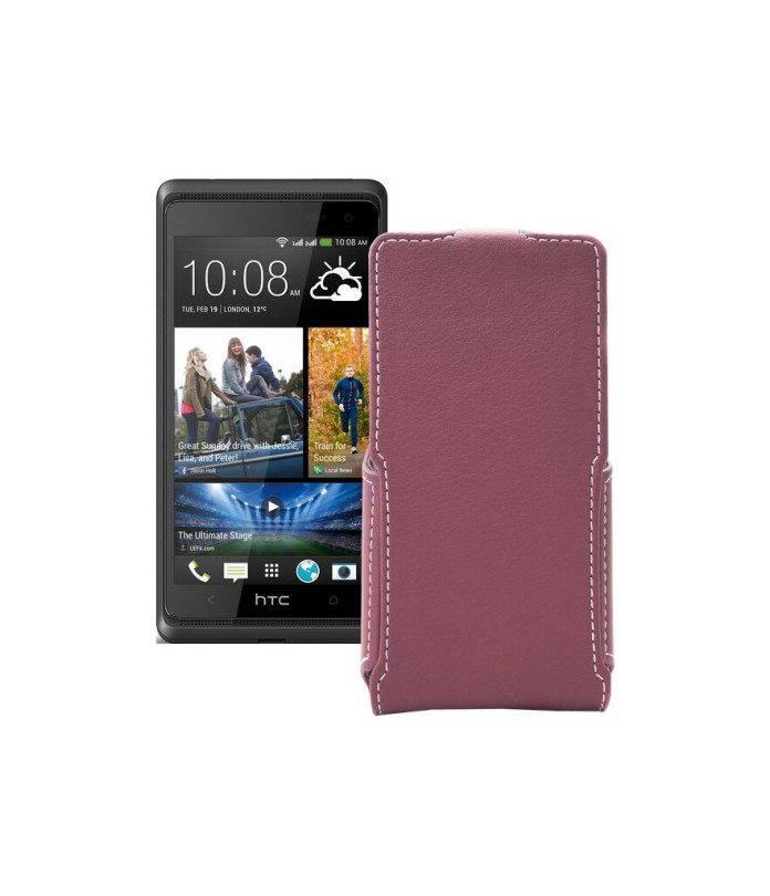 Чохол-флип з екошкіри для телефону HTC Desire 600