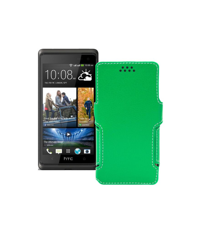 Чохол-книжка з екошкіри для телефону HTC Desire 600