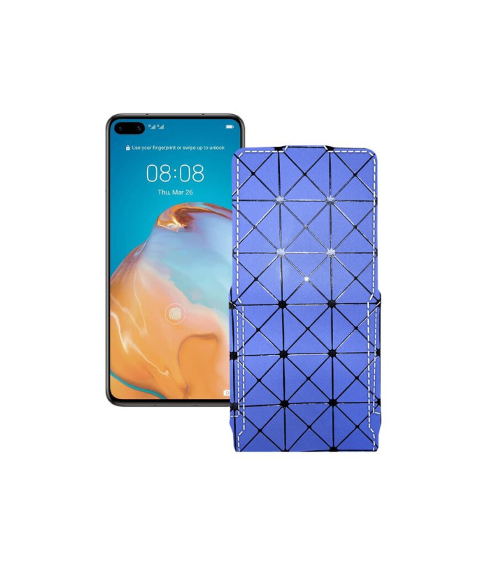 Чохол-флип з екошкіри для телефону Huawei P40 4G