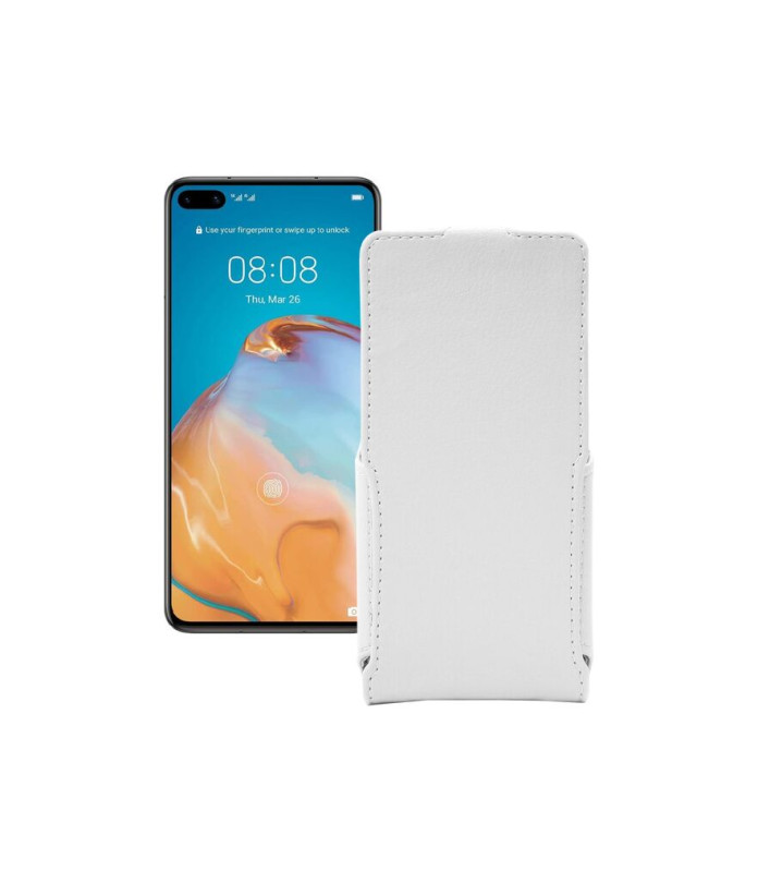 Чохол-флип з екошкіри для телефону Huawei P40 4G