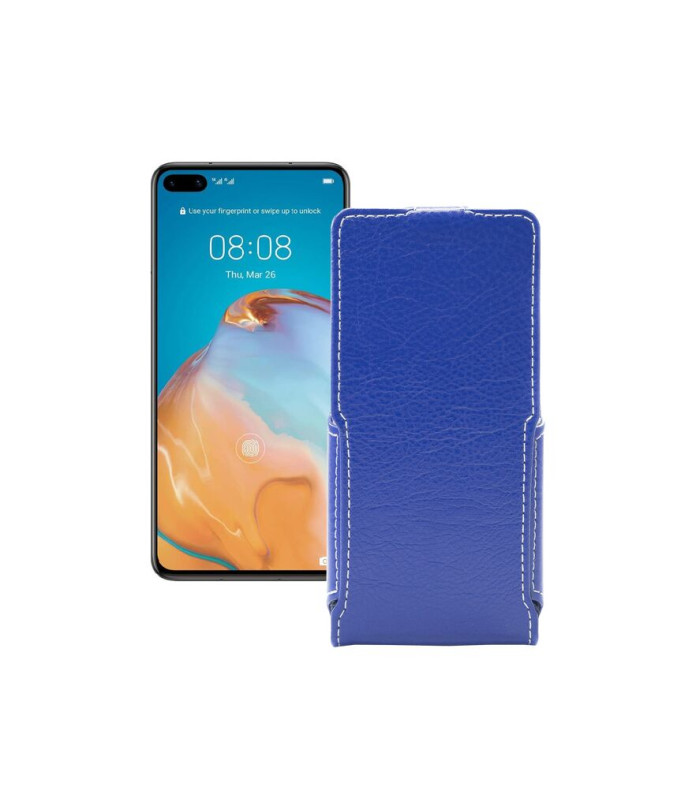 Чохол-флип з екошкіри для телефону Huawei P40 4G