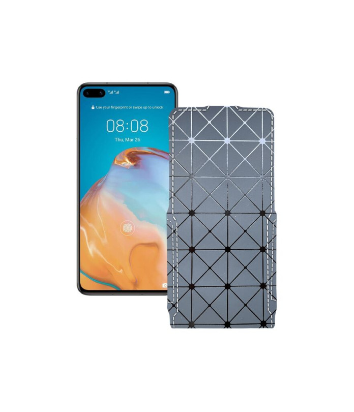 Чохол-флип з екошкіри для телефону Huawei P40 4G