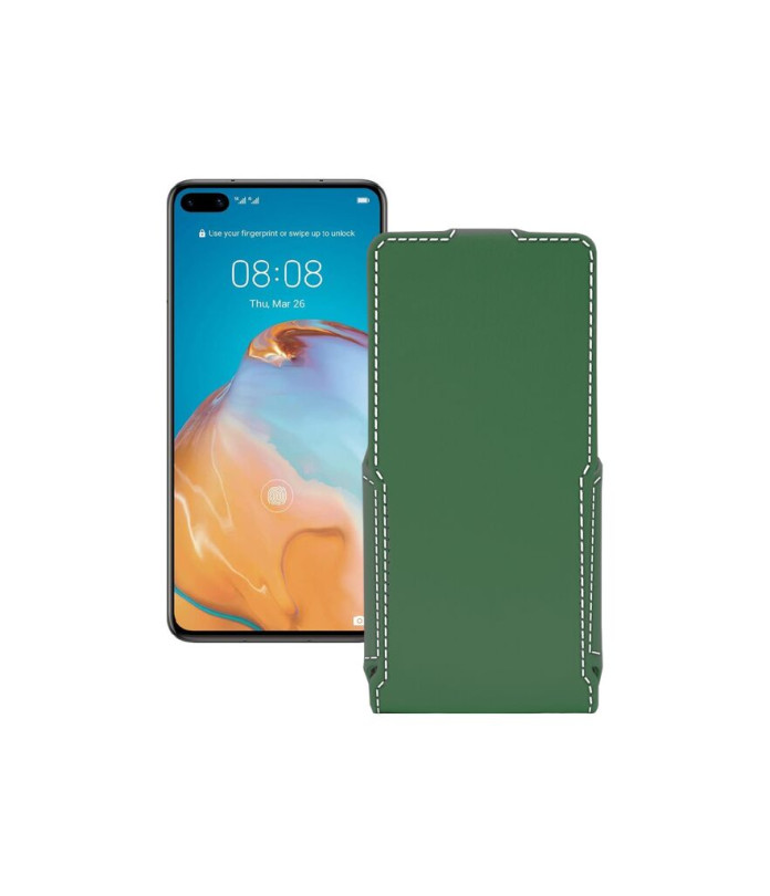 Чохол-флип з екошкіри для телефону Huawei P40 4G