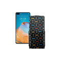 Чохол-флип з екошкіри для телефону Huawei P40 4G