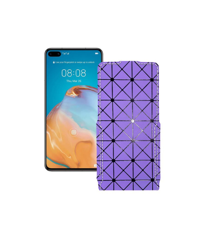 Чохол-флип з екошкіри для телефону Huawei P40 4G