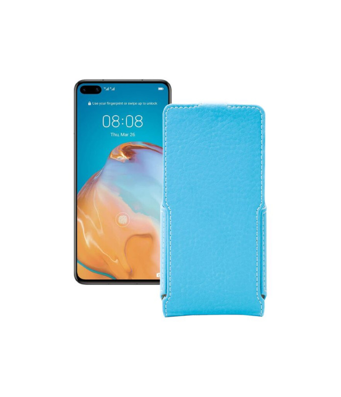 Чохол-флип з екошкіри для телефону Huawei P40 4G