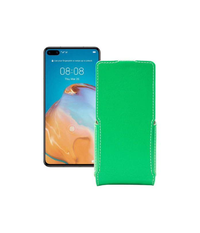 Чохол-флип з екошкіри для телефону Huawei P40 4G