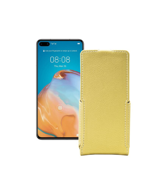 Чохол-флип з екошкіри для телефону Huawei P40 4G