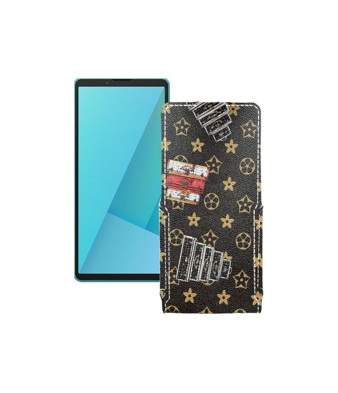 Чохол-флип з екошкіри для телефону Sony Xperia 10 VII