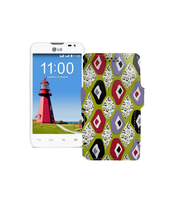 Чохол-книжка з екошкіри для телефону LG L65 (D280,D285)