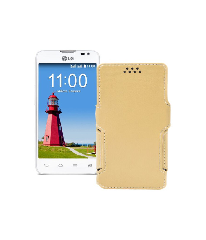 Чохол-книжка з екошкіри для телефону LG L65 (D280,D285)