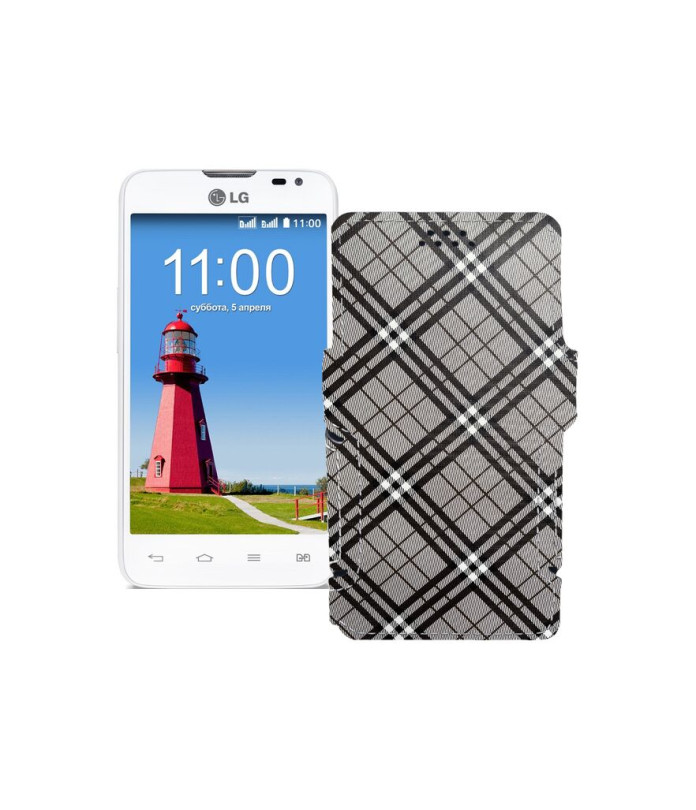 Чохол-книжка з екошкіри для телефону LG L65 (D280,D285)