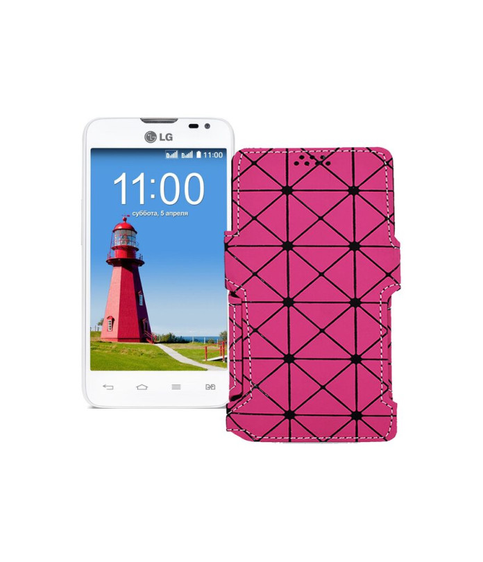 Чохол-книжка з екошкіри для телефону LG L65 (D280,D285)