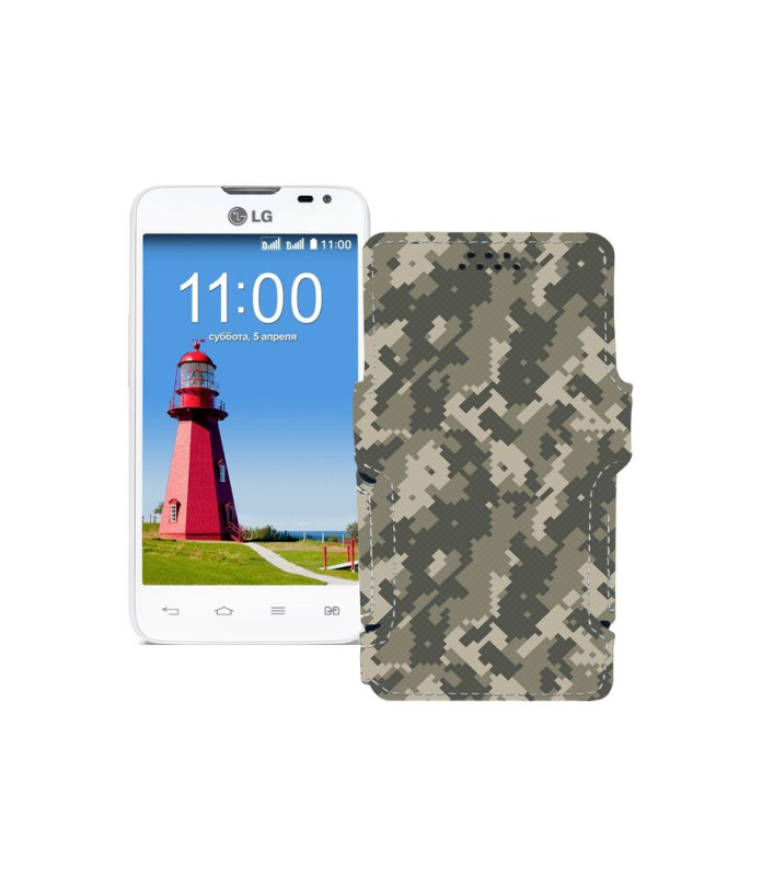 Чохол-книжка з екошкіри для телефону LG L65 (D280,D285)