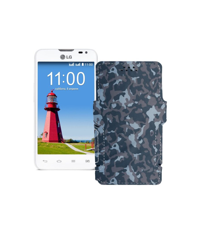 Чохол-книжка з екошкіри для телефону LG L65 (D280,D285)