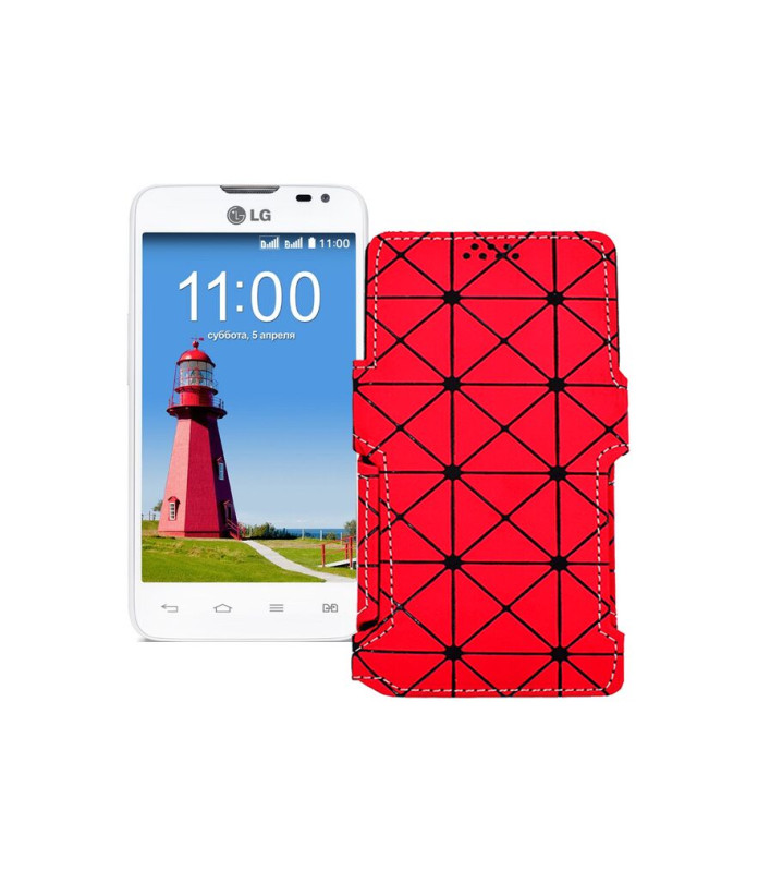 Чохол-книжка з екошкіри для телефону LG L65 (D280,D285)