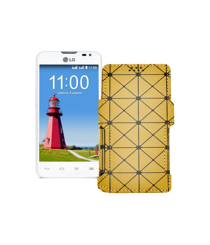 Чохол-книжка з екошкіри для телефону LG L65 (D280,D285)