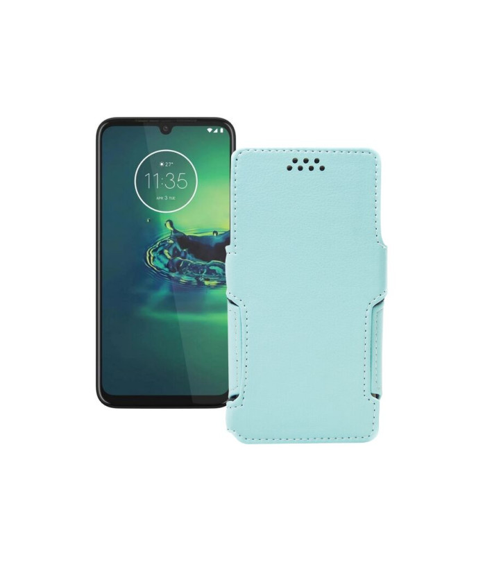 Чохол-книжка з екошкіри для телефону Motorola One Vision Plus