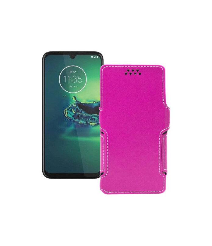 Чохол-книжка з екошкіри для телефону Motorola One Vision Plus