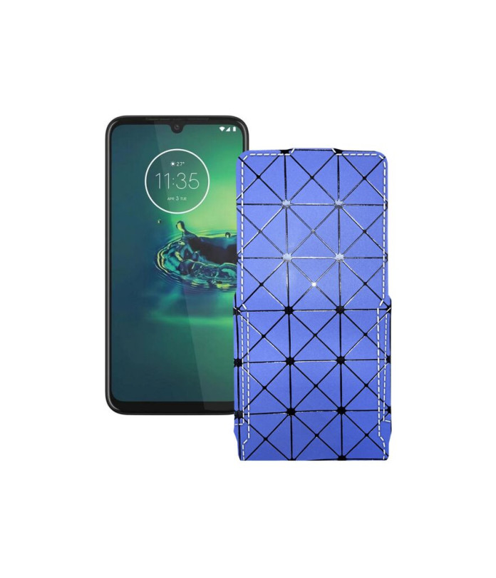 Чохол-флип з екошкіри для телефону Motorola One Vision Plus