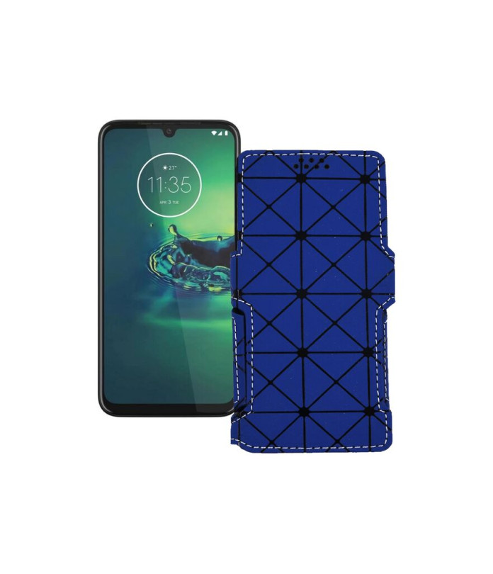 Чохол-книжка з екошкіри для телефону Motorola One Vision Plus