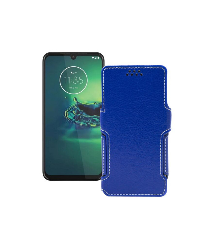 Чохол-книжка з екошкіри для телефону Motorola One Vision Plus