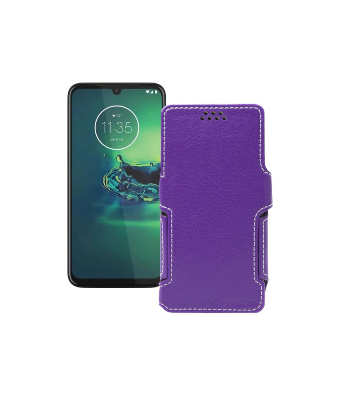 Чохол-книжка з екошкіри для телефону Motorola One Vision Plus