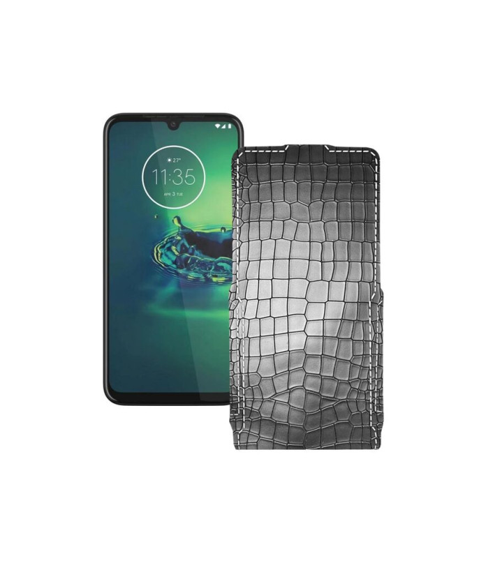 Чохол-флип з екошкіри для телефону Motorola One Vision Plus