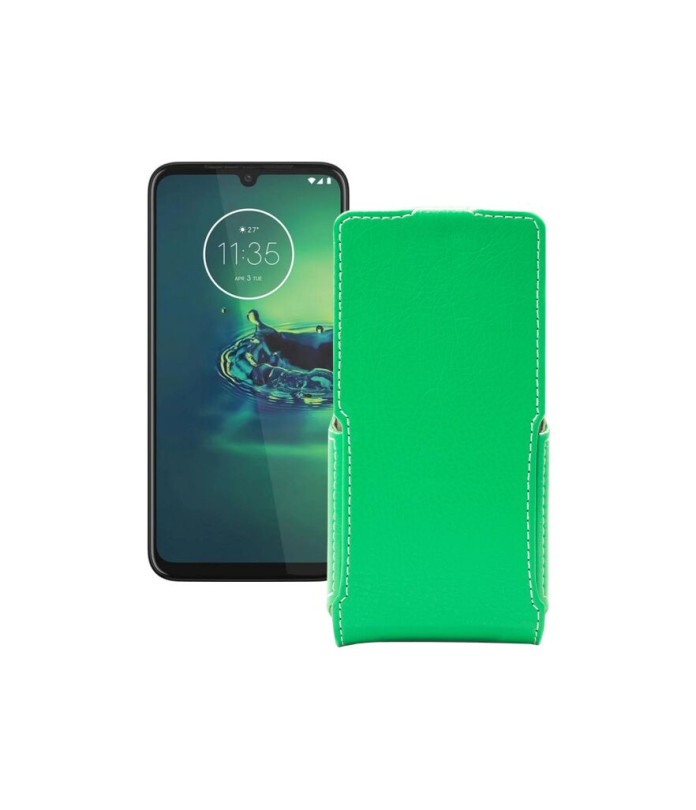 Чохол-флип з екошкіри для телефону Motorola One Vision Plus