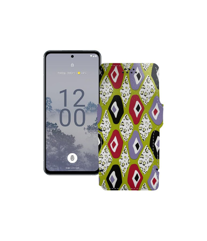 Чохол-книжка з екошкіри для телефону Nokia X30